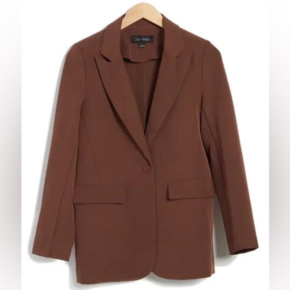 Oak and trellis one button blazer - Picture 1 of 3